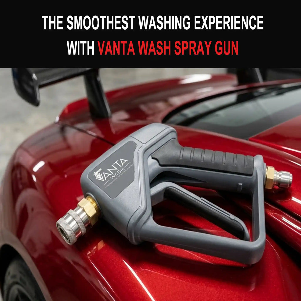 Vanta Wash | Ultra-Premium SS Trigger Gun with Integrated Anti-Tangle Swivel