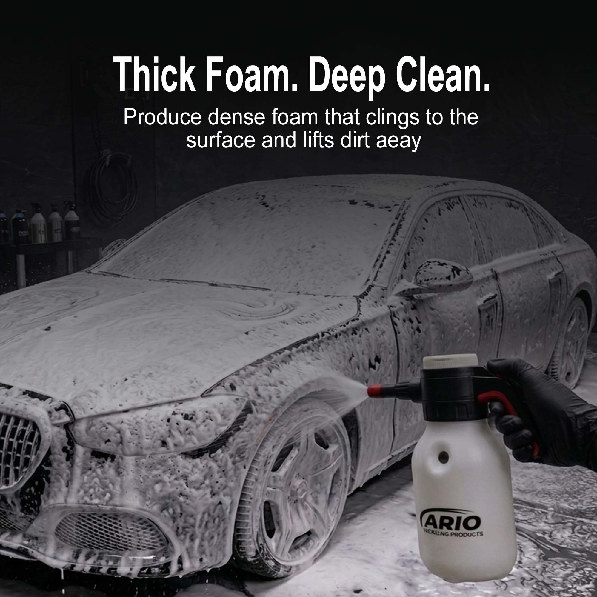 Ario Elite Battery Foam Cannon