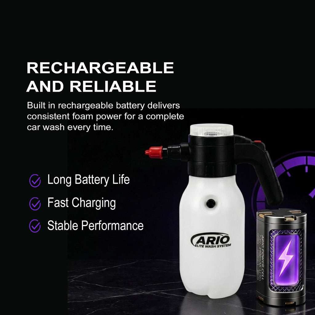 Ario Elite Battery Foam Cannon