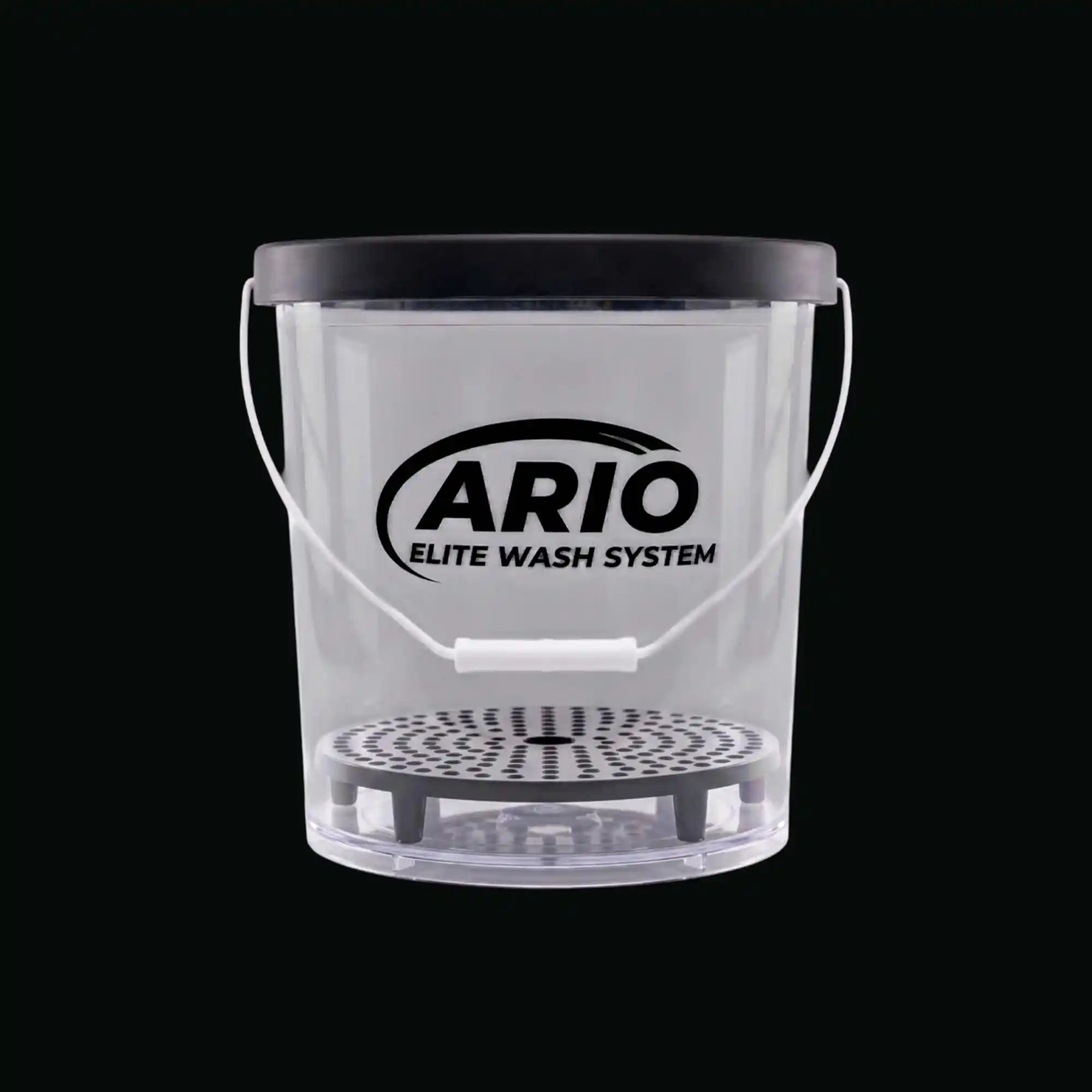 AEWS Bucket Clear, Black Top