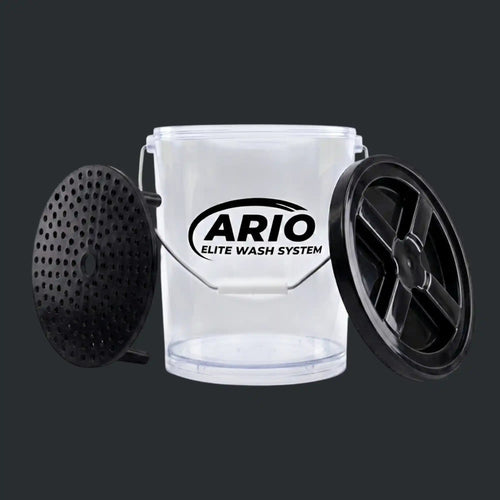 AEWS Bucket Clear, Black Top