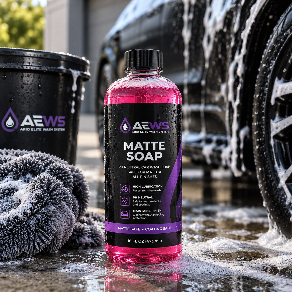 AEWS Matte Soap