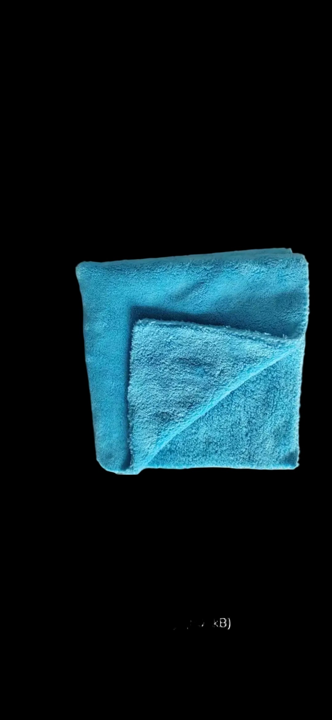 Coral Blue Coral Fleece High Density 40*40cm Interior Towel