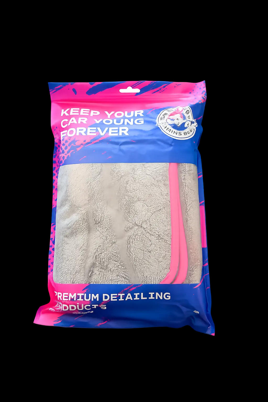 Pink Ribbon Premium Twist Loop Drying Towel – 50 x 60 cm