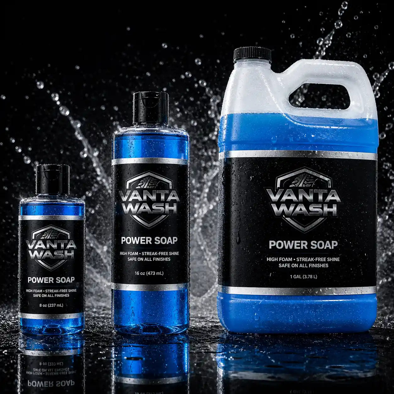 Vanta Wash – Power Foam Technology